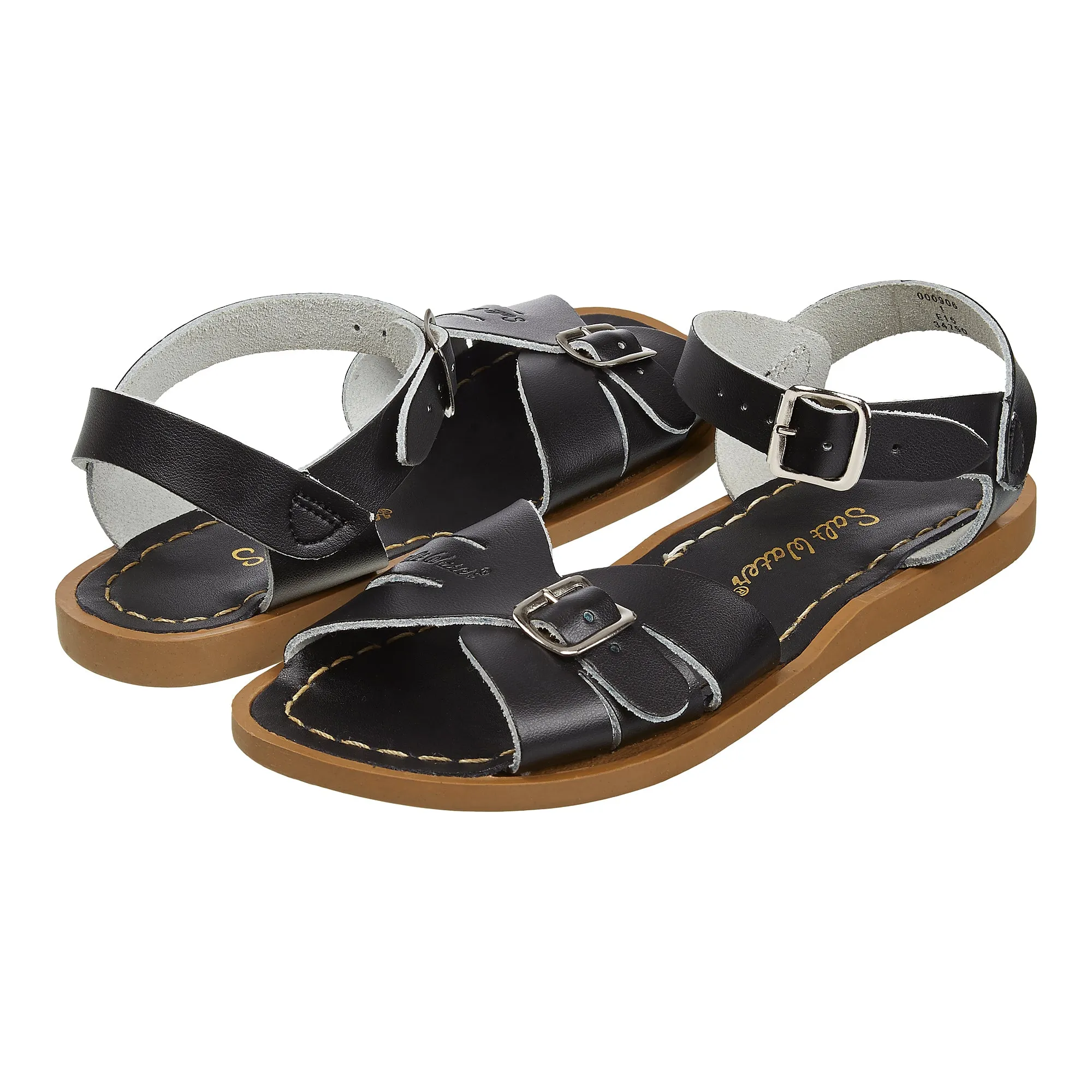 (906) Salt-Water Sandal Classic - BLACK (adult)