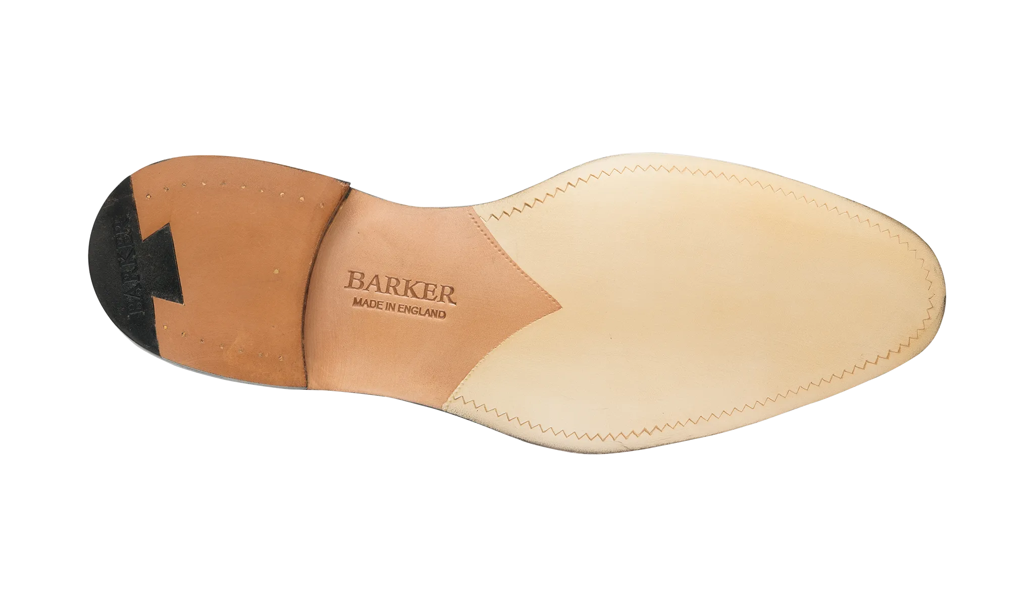 Barker Rutherford Classic Cemented Derby- Black High-Shine