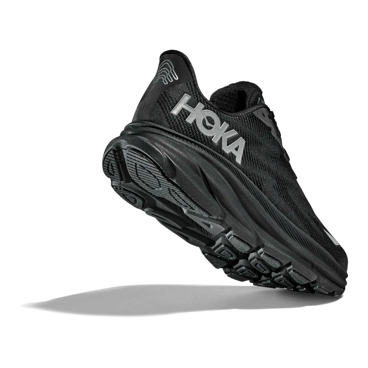 Hoka Men's Clifton 9 Black/Black Gore-Tex