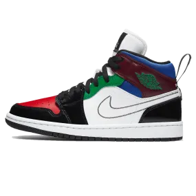 Air Jordan 1 Mid SE Wmns 'Multi-Color'