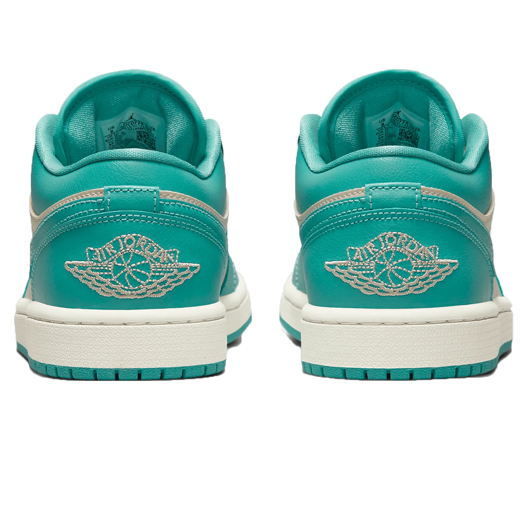 Air Jordan 1 Low Wmns 'Tropical Teal Sandy Beige'