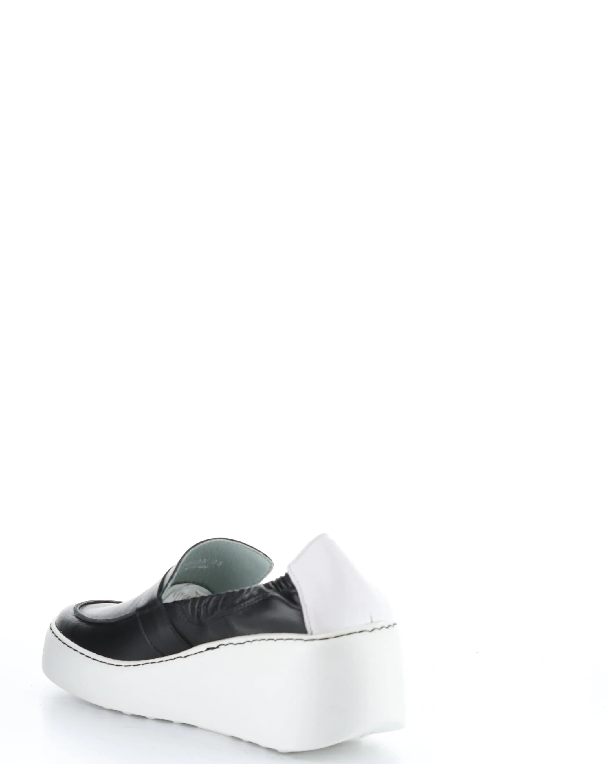 DULI620FLY BLACK Round Toe Shoes