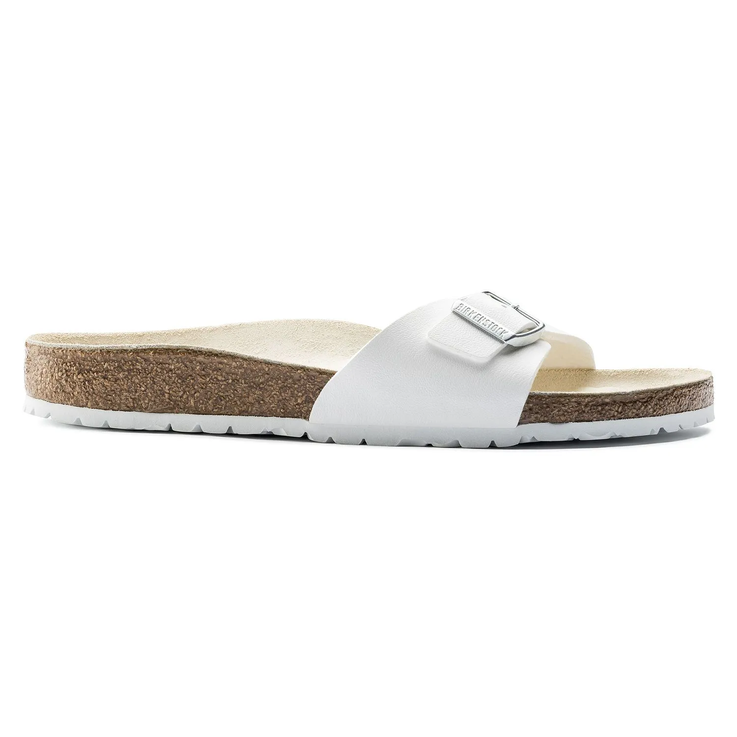 Birkenstock Classic, Madrid, Regular Fit, Birko-Flor, White