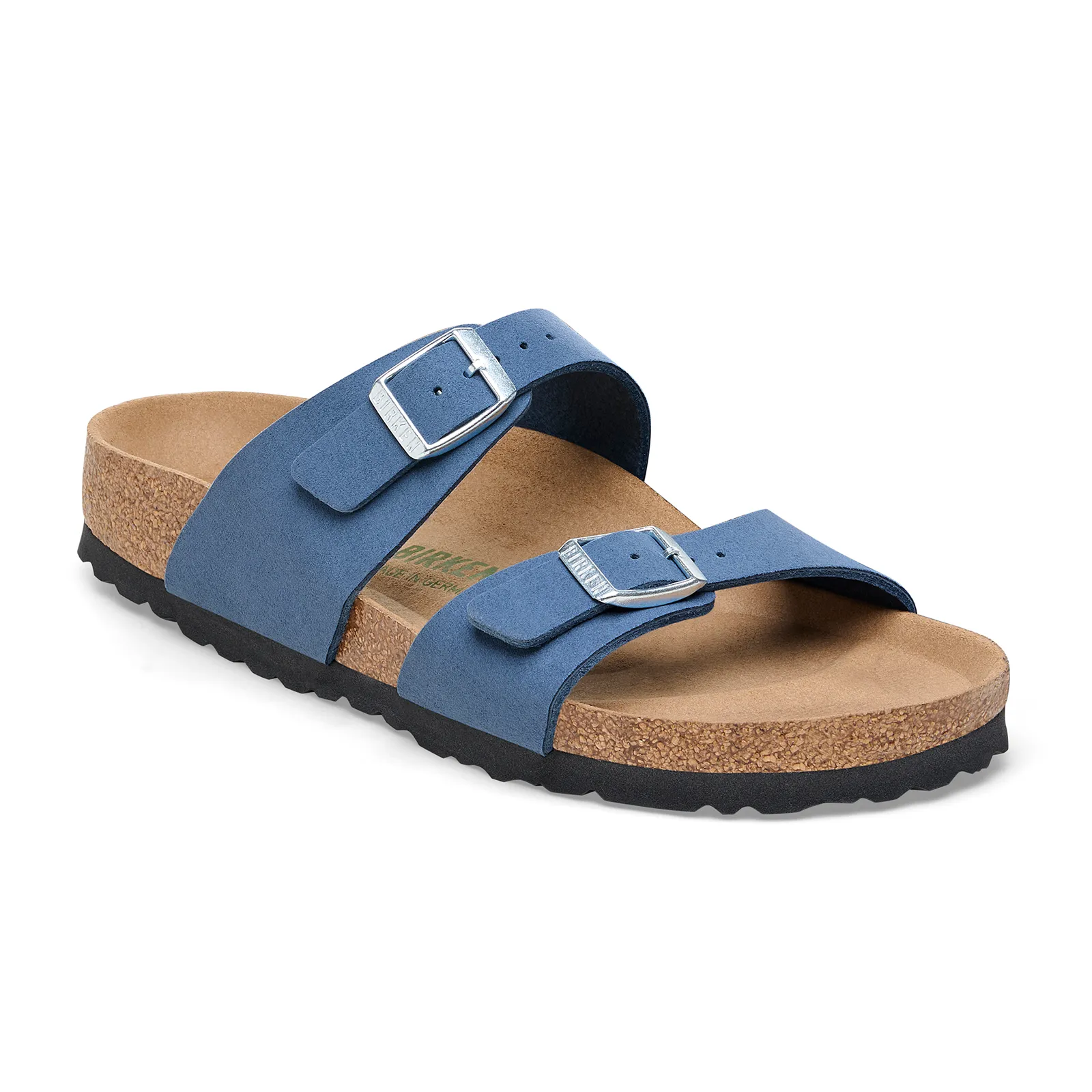 Birkenstock Sydney Vegan Narrow Sandal (Women) - Silky Elemental Blue Birki