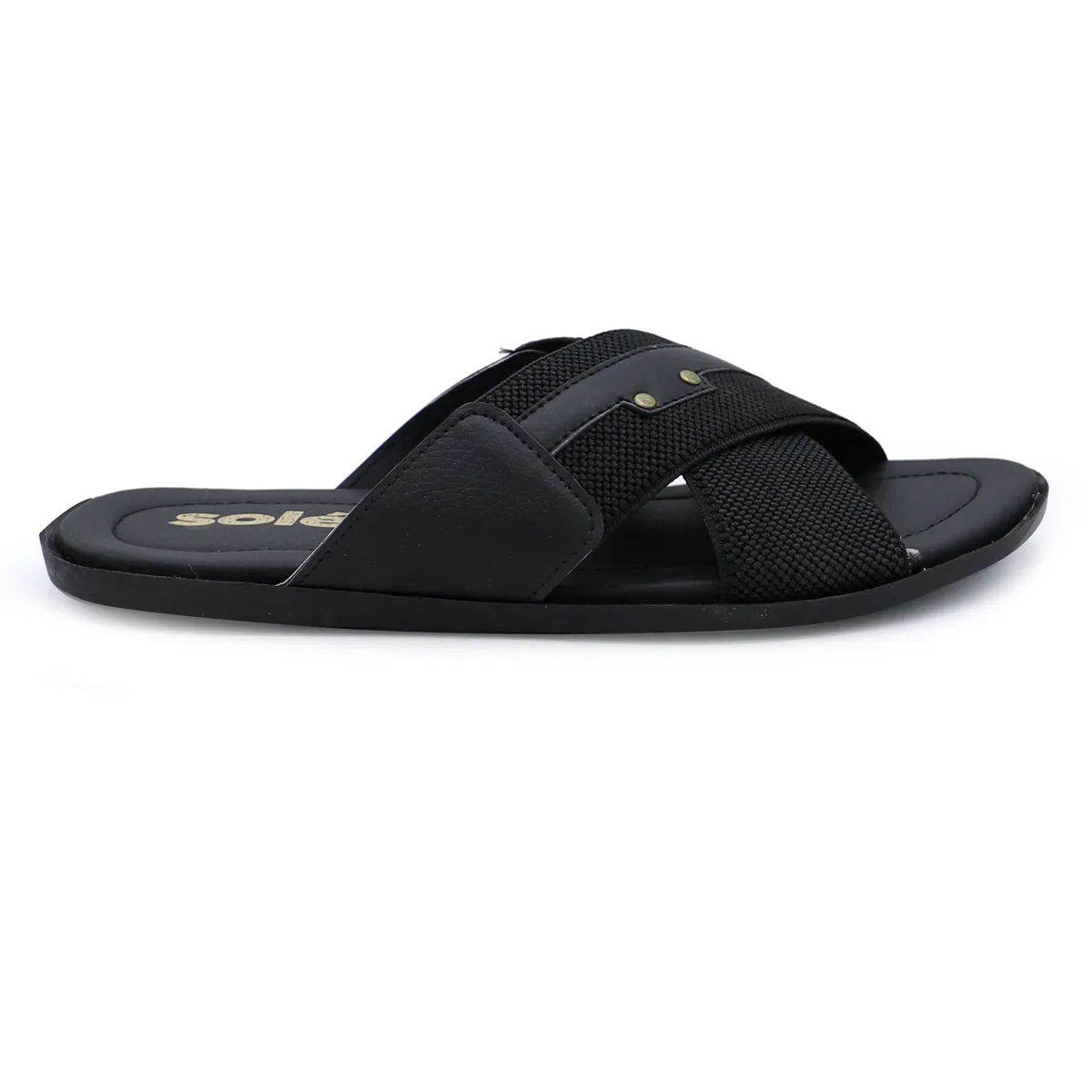 Black Casual Slipper 112054