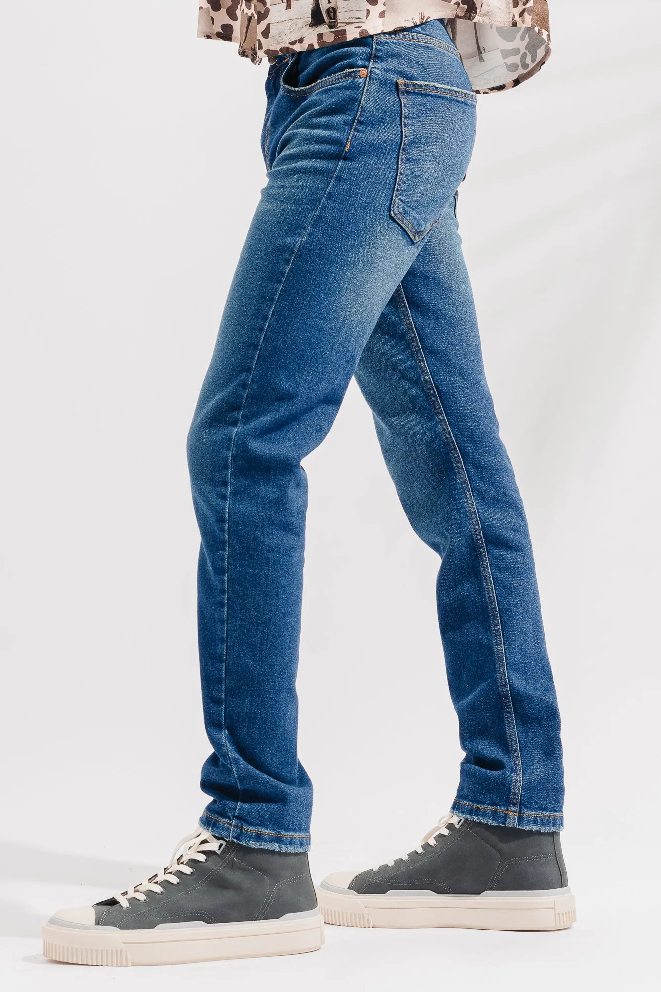 Blue Slim Mens Jeans