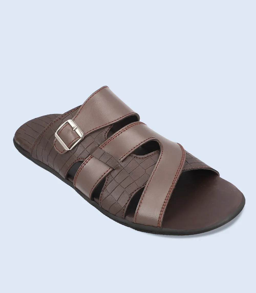 BM4644-CHOCO-Men Slipper