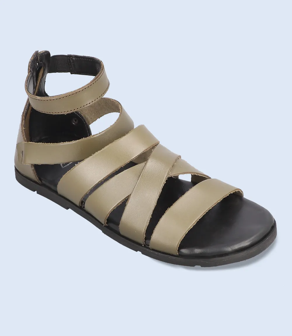 BM4852-OLIVE-Men Sandal