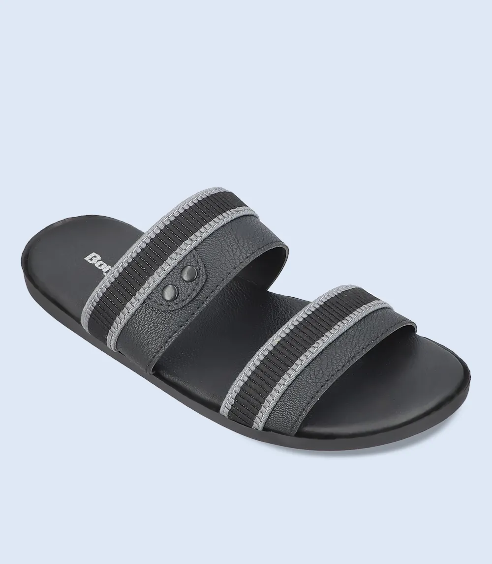 BM5676-BLACK-Men Slipper