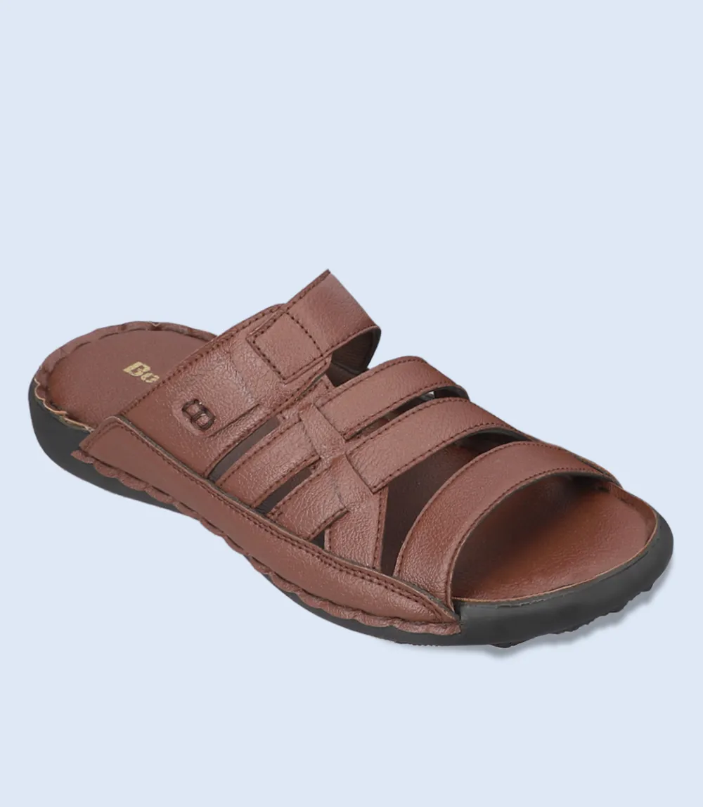 BM5493-BROWN-Men Casual Slipper