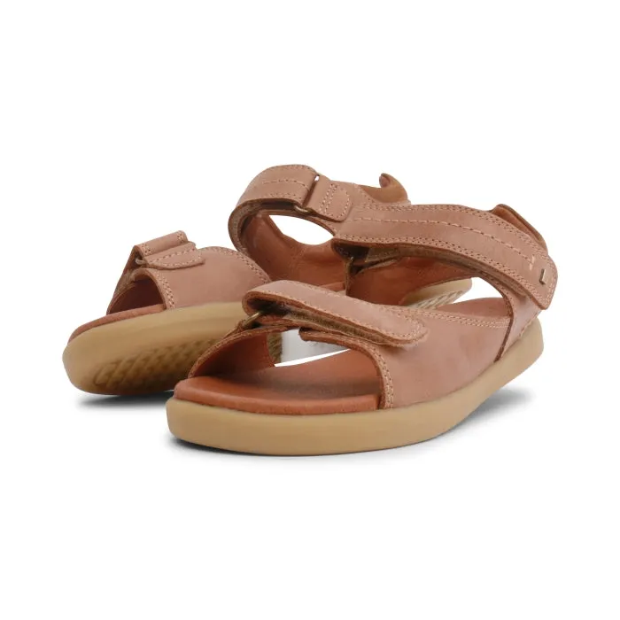 Bobux Kid  Plus Driftwood Caramel Open Toe Sandal 833504A