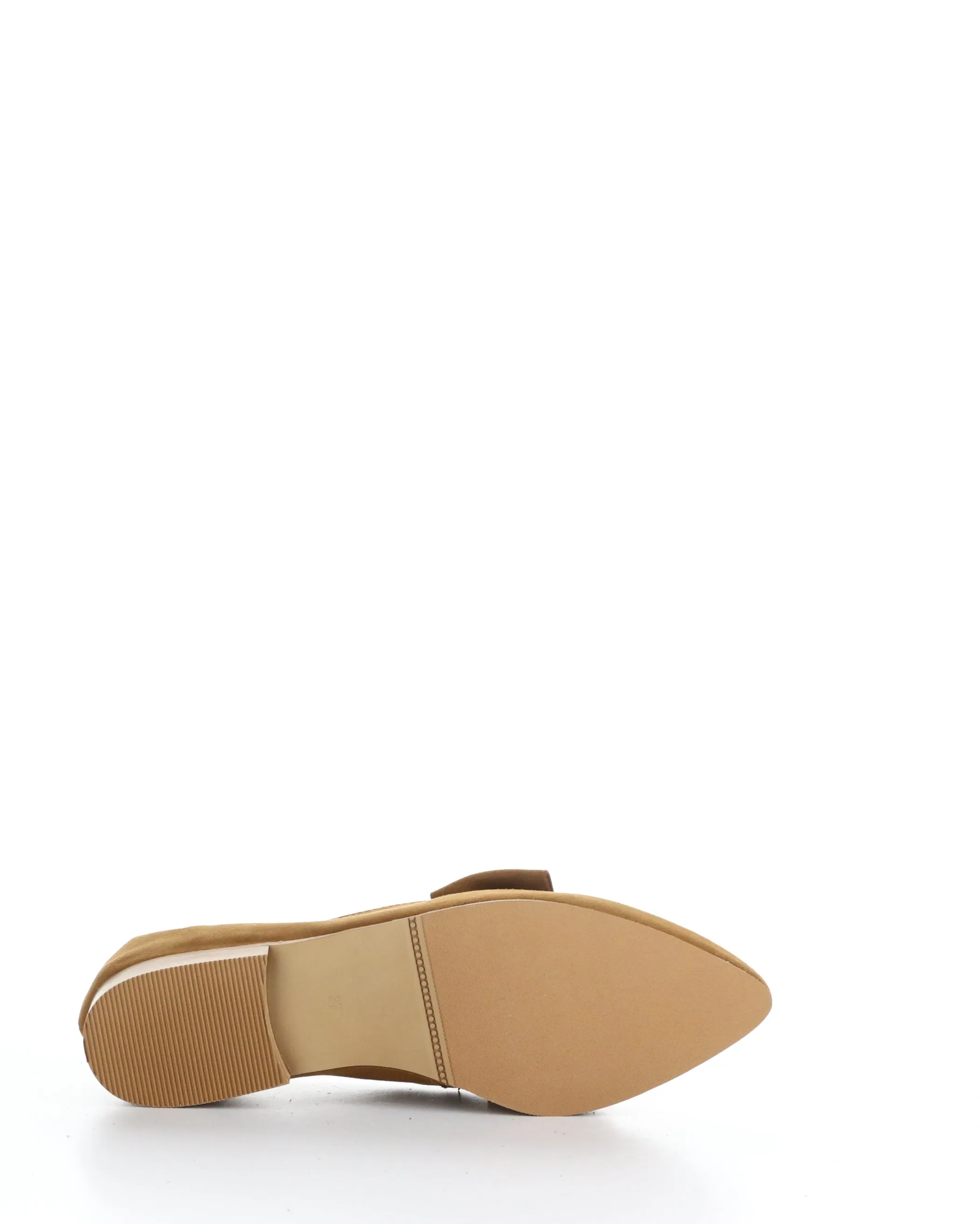 NICOLE Brown Elasticated Shoes