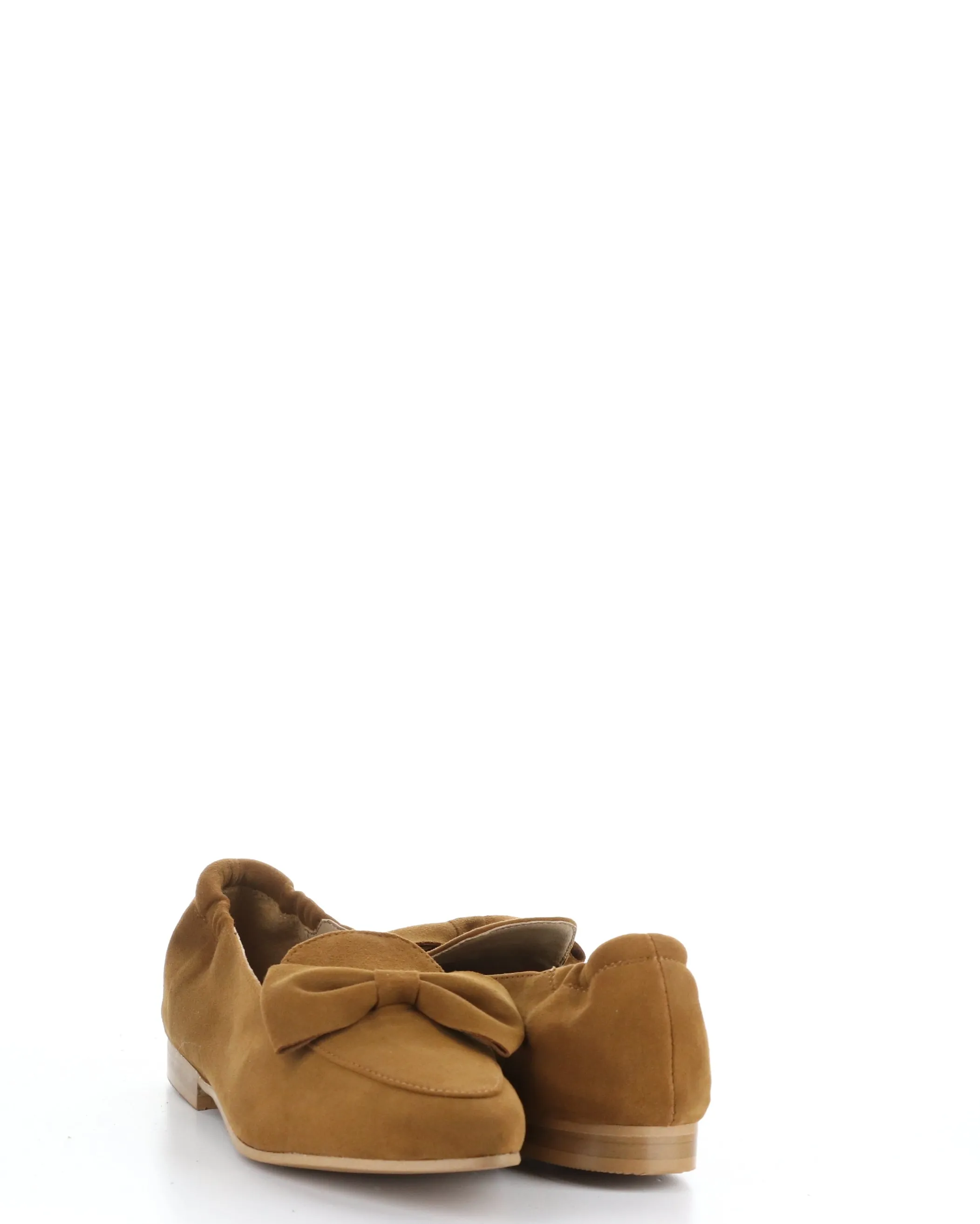 NICOLE Brown Elasticated Shoes