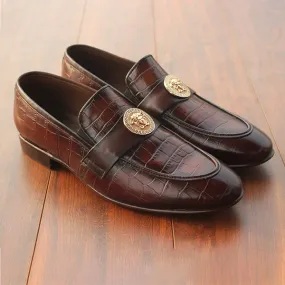 Brown Formal Moccasin for men