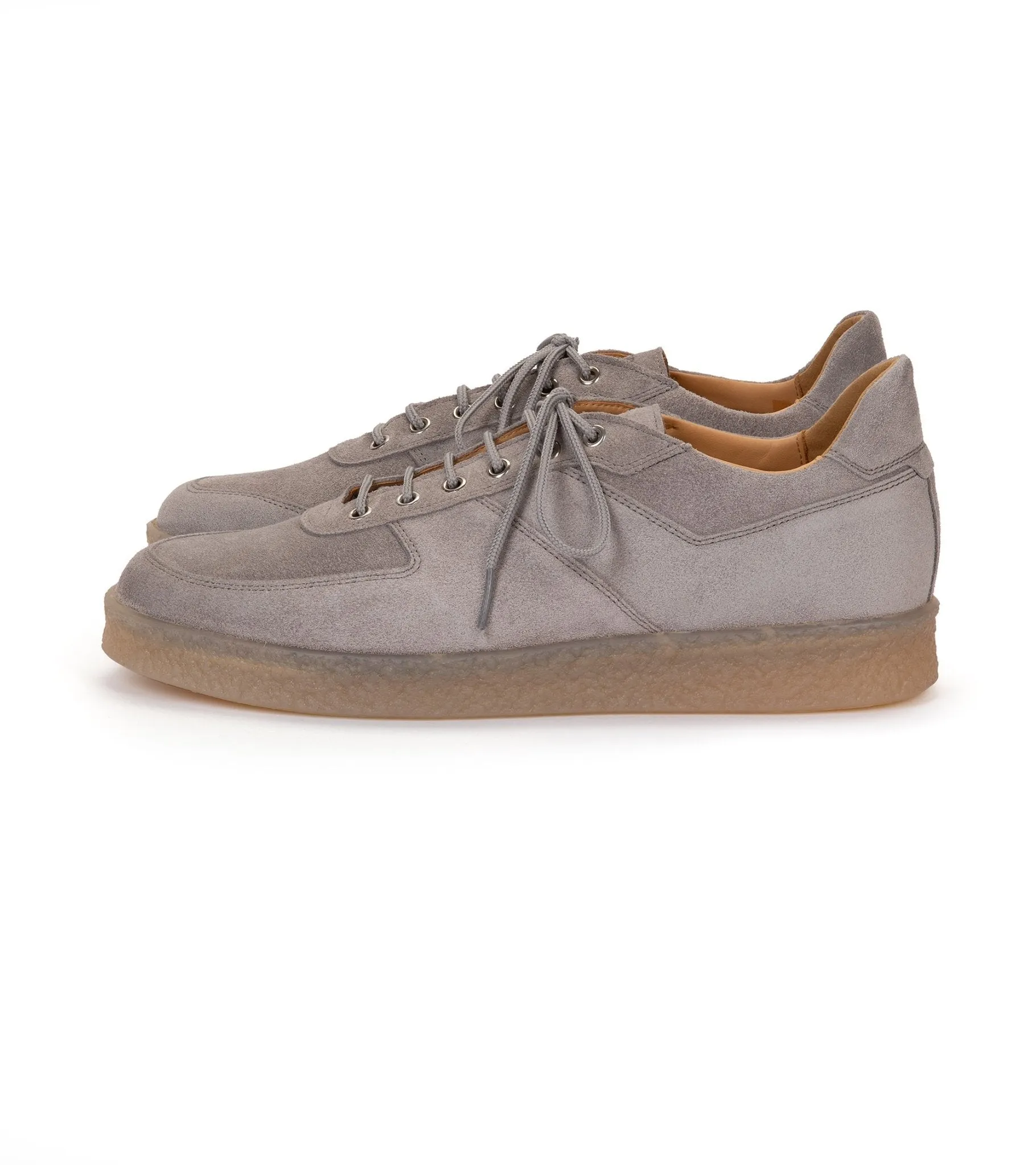 CQP Roamer Suede Sneaker: Cement