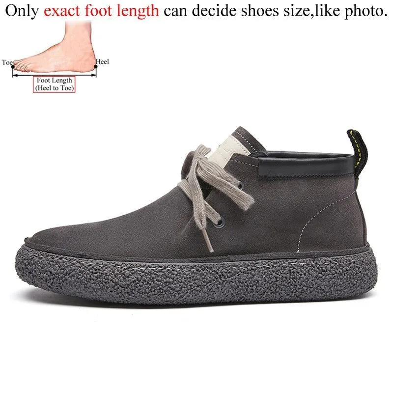 FC210 Men's Casual Shoes: Suede Leather, Breathable, Outdoor