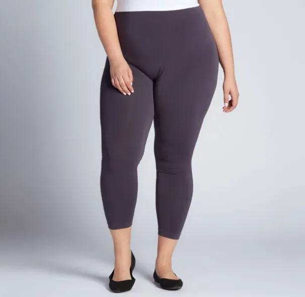 C'est Moi leggings, bamboo 3/4 length PLUS Size (5 colors)