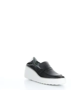 DULI620FLY BLACK Round Toe Shoes