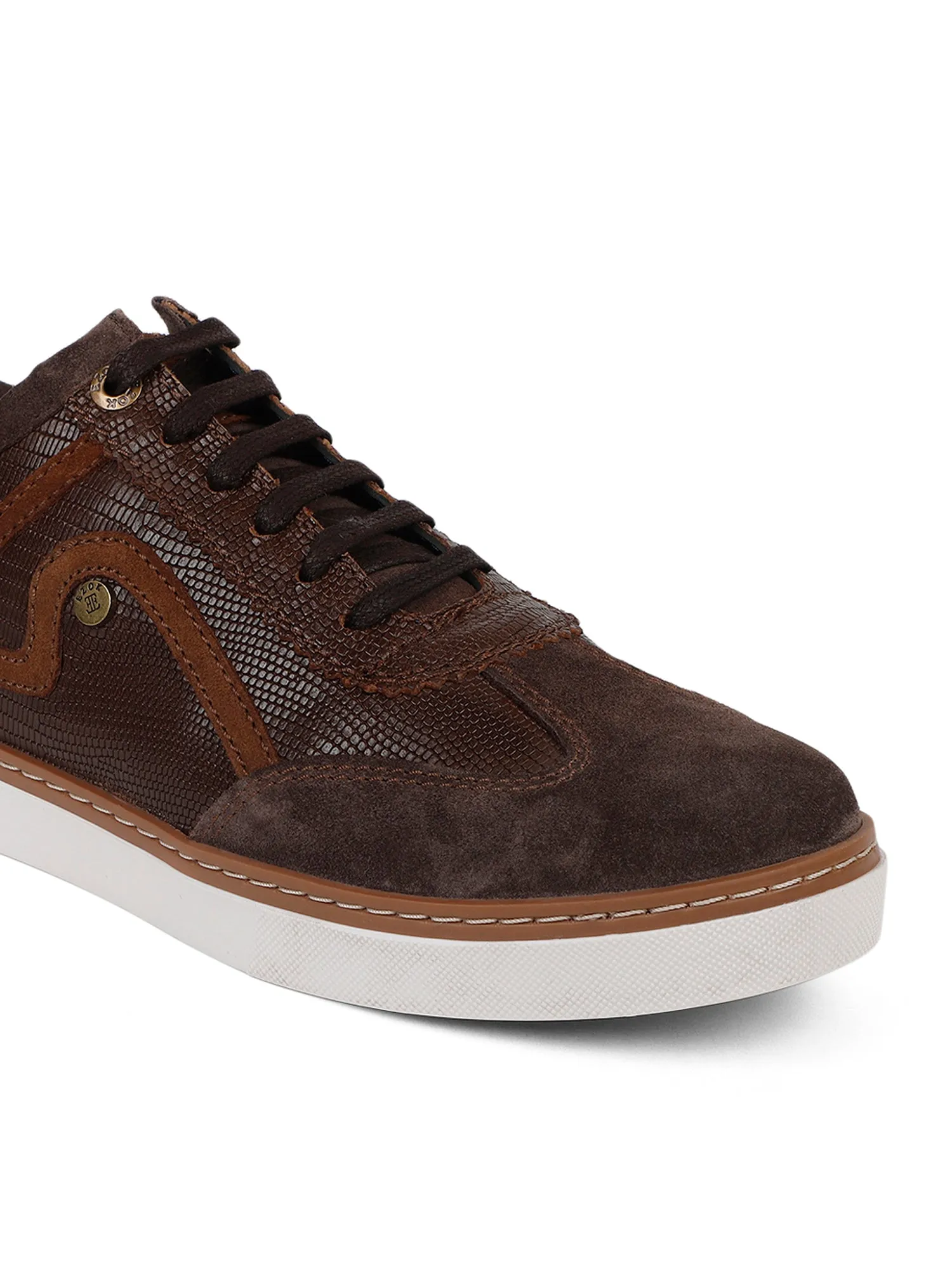 Ezok Men Brown Sneaker Casual Shoes