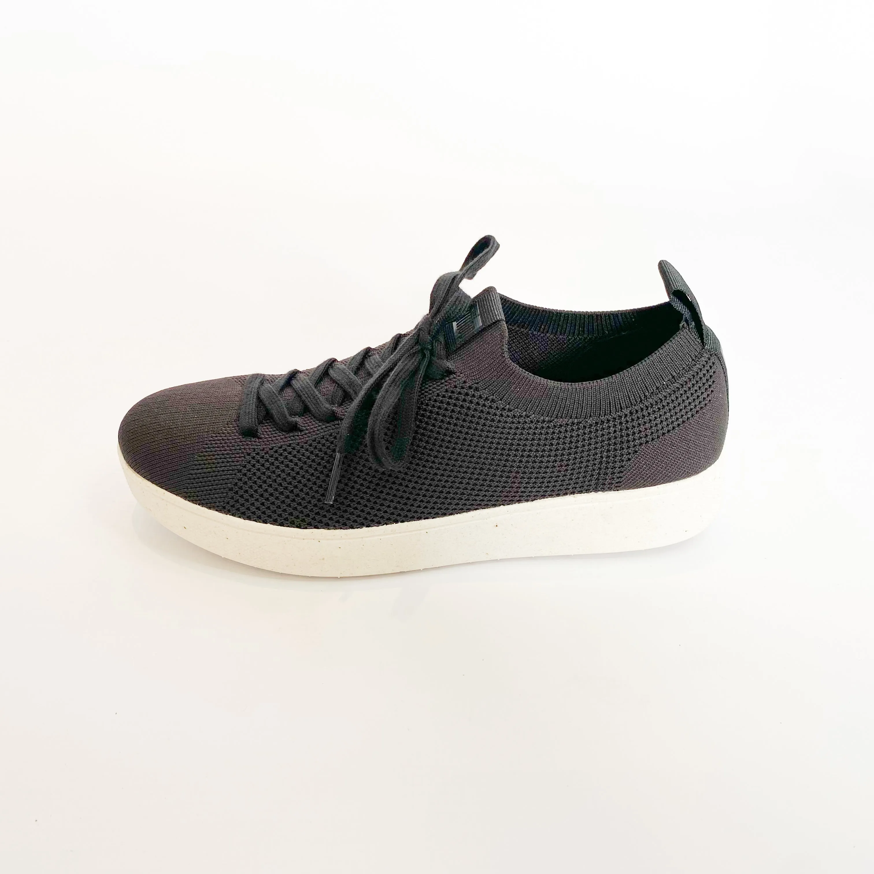 Fitlop black rally knit sneaker