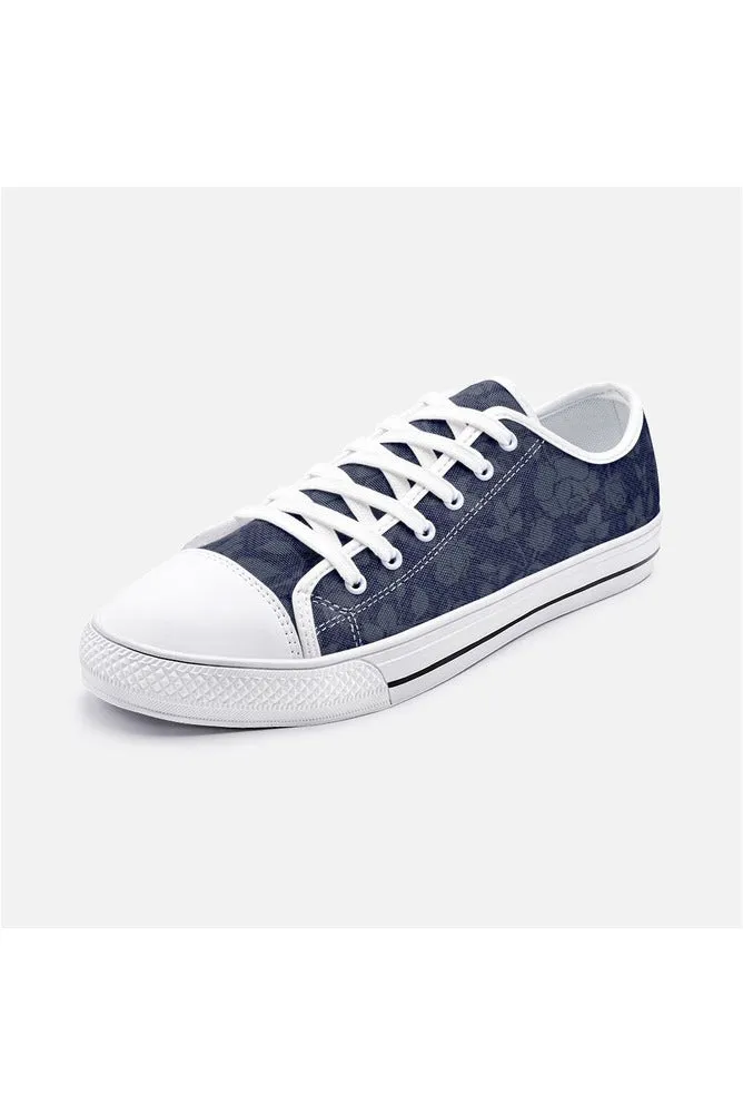 Roses Unisex Low Top Canvas Shoes