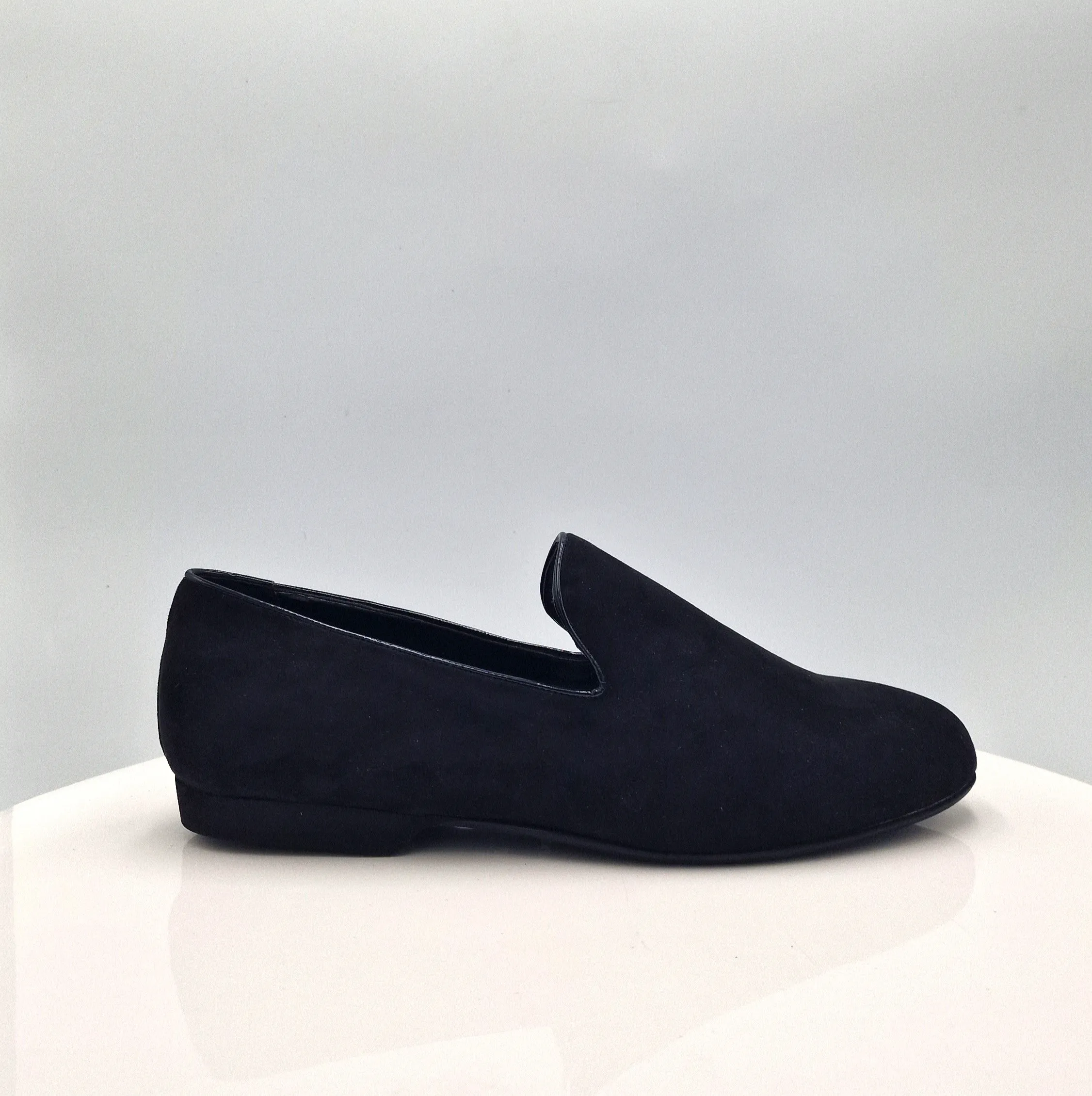 Lidmag Mocassin Black Suede