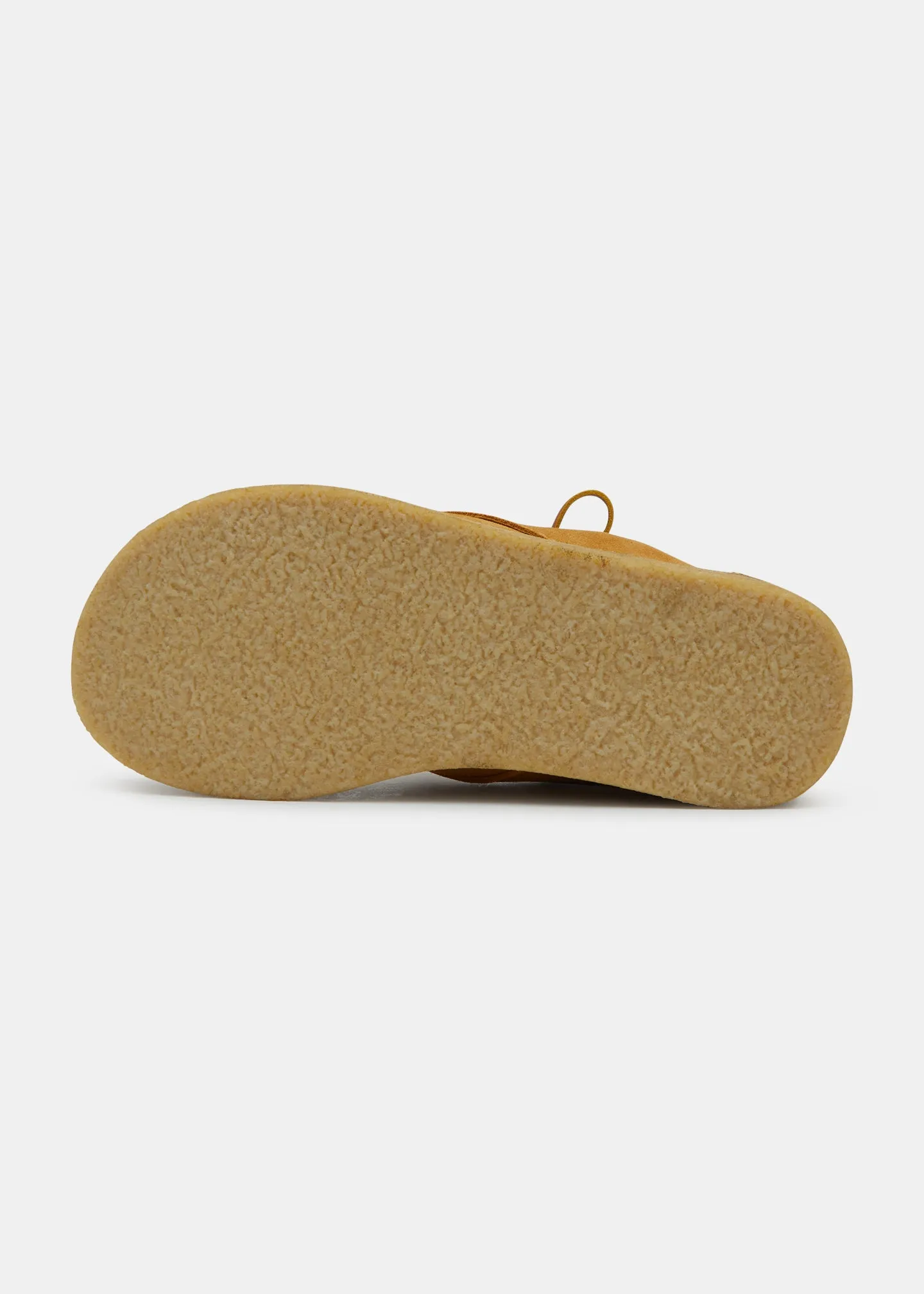 Glenn Suede Boot On Crepe Outsole  - Turmeric