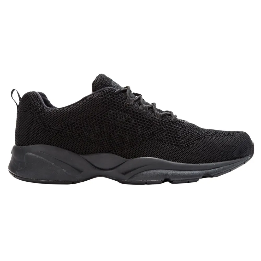 'Propet USA' Men's Stability Fly Sneaker - Black