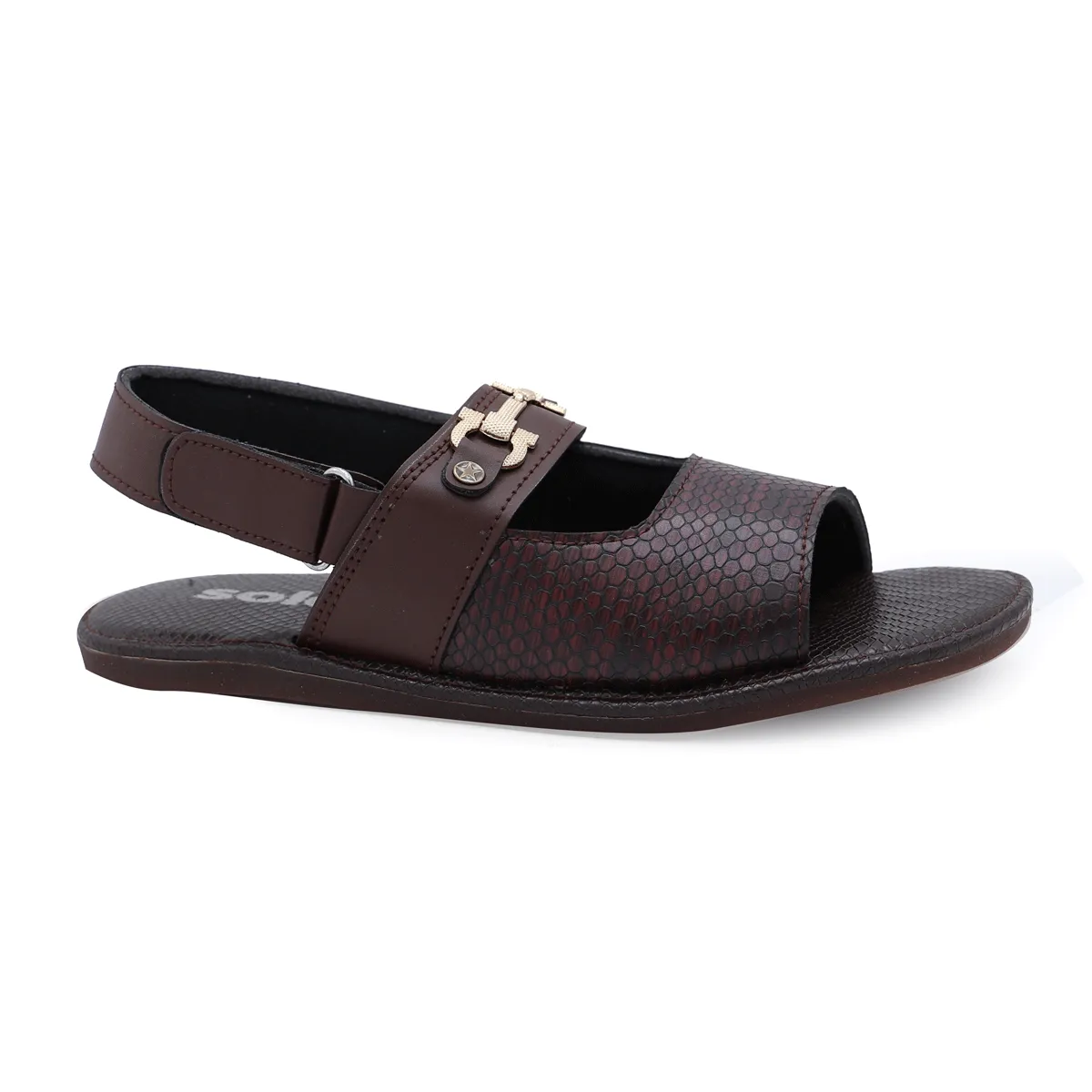 Maroon Casual Sandal 115099