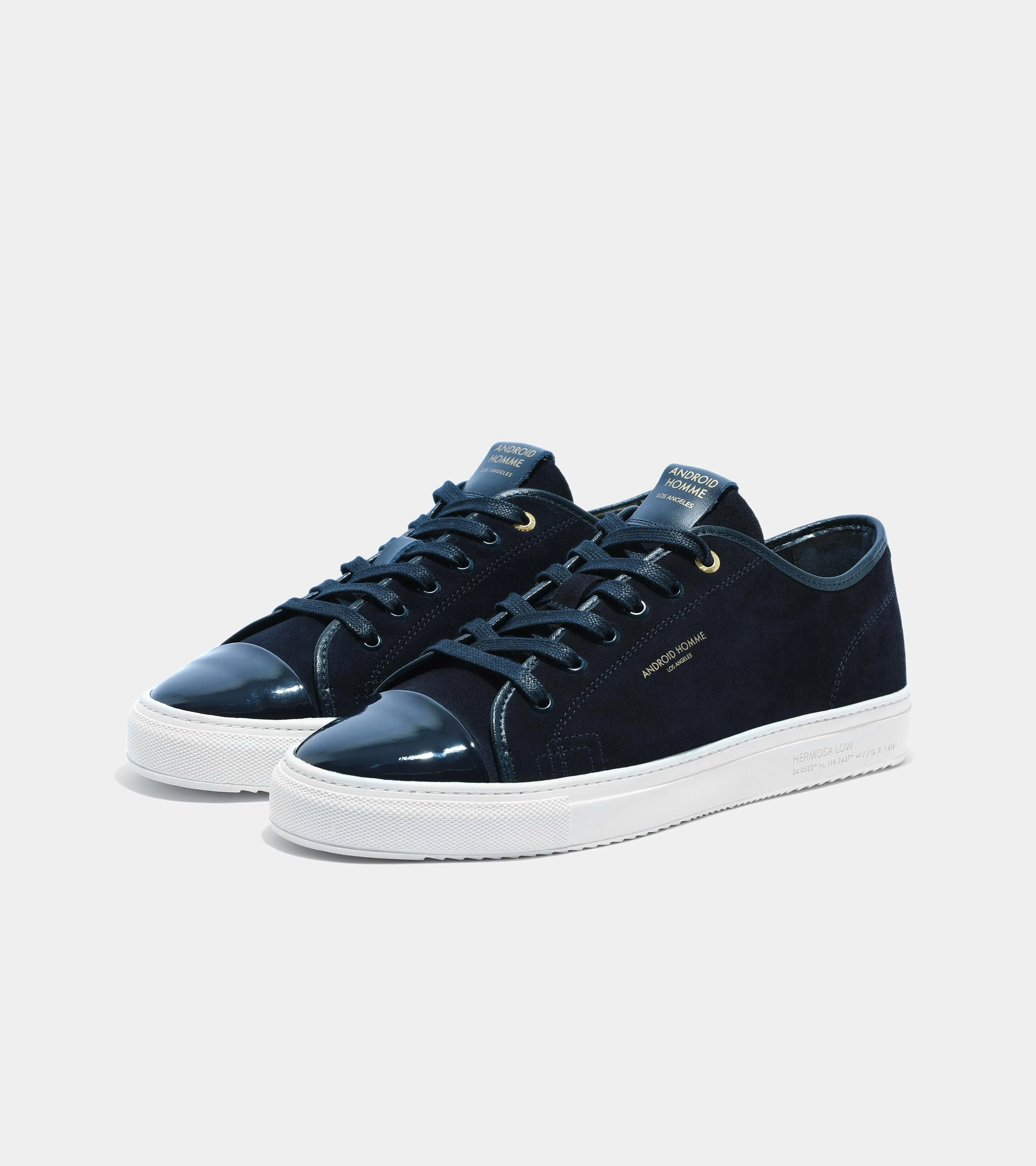 Hermosa | Navy Suede Patent AHP224-59