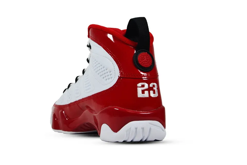 AIR JORDAN 9 RETRO "White/Gym Red"