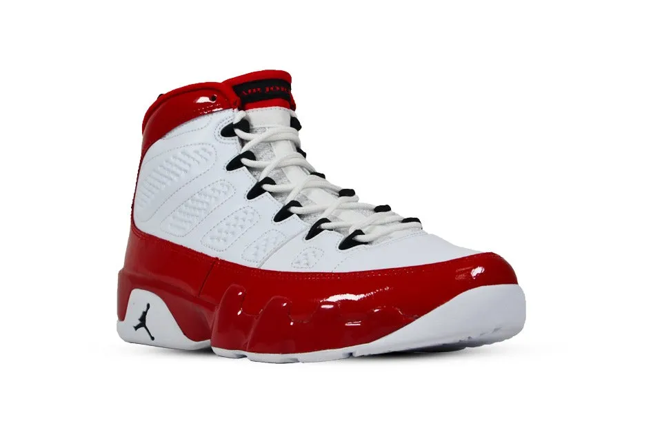 AIR JORDAN 9 RETRO "White/Gym Red"