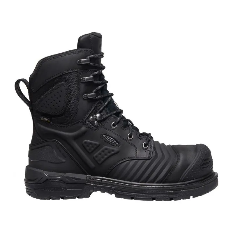 Keen Philadelphia Men's 8 Waterproof Composite Toe Safety Boot 1025555 - Black