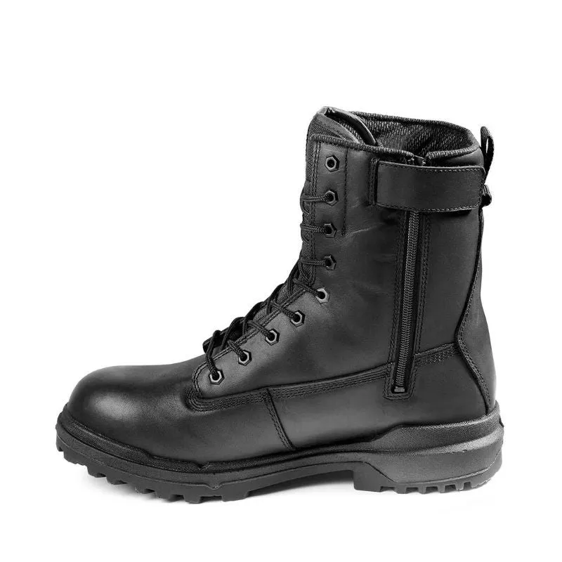 Kodiak ProWorker MASTER Mens 8-Inch Composite Toe Safety Work Boot with Side Zipper - Black