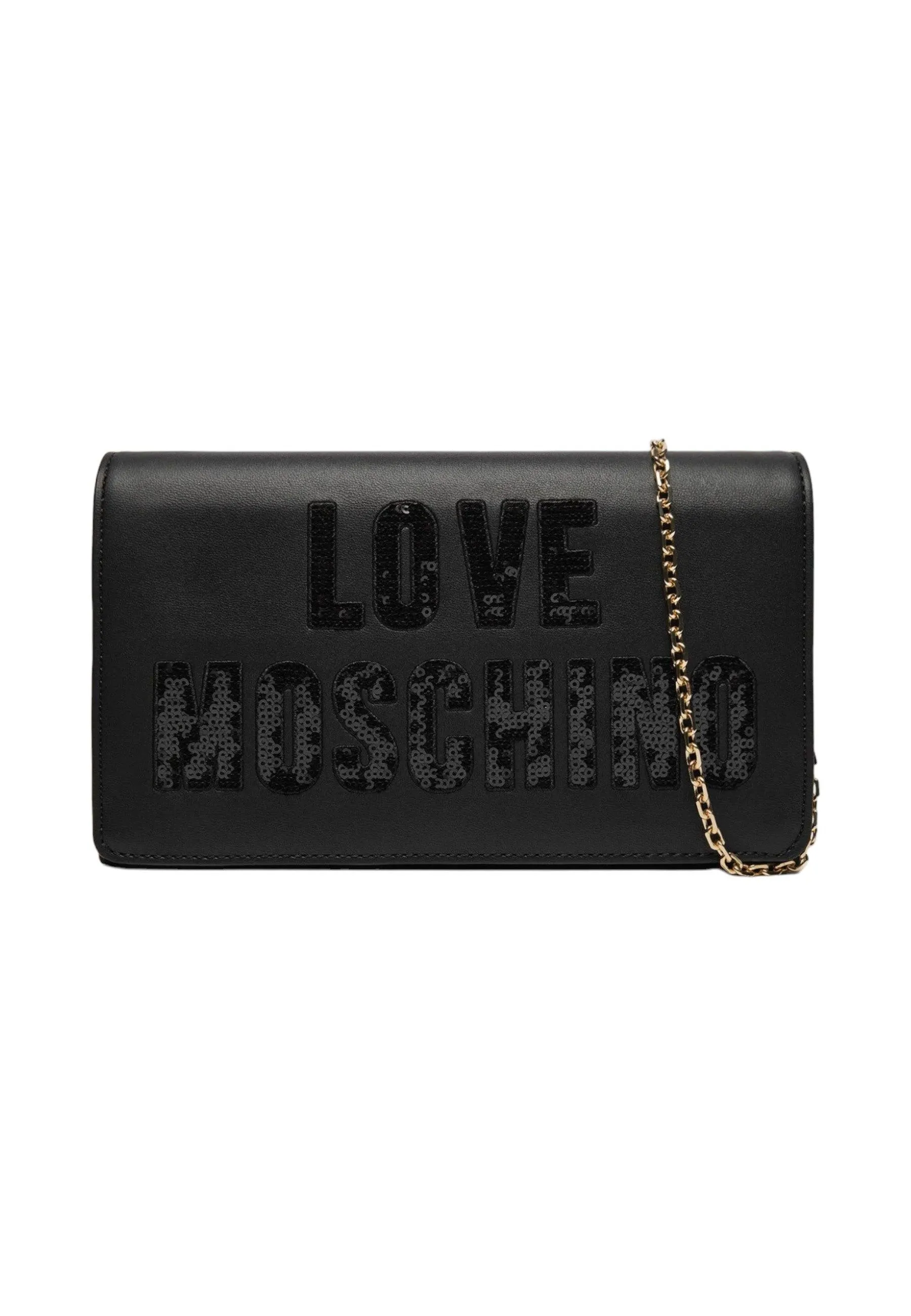 LOVE MOSCHINO Pochette Donna Nero JC4293PP0IKK100B