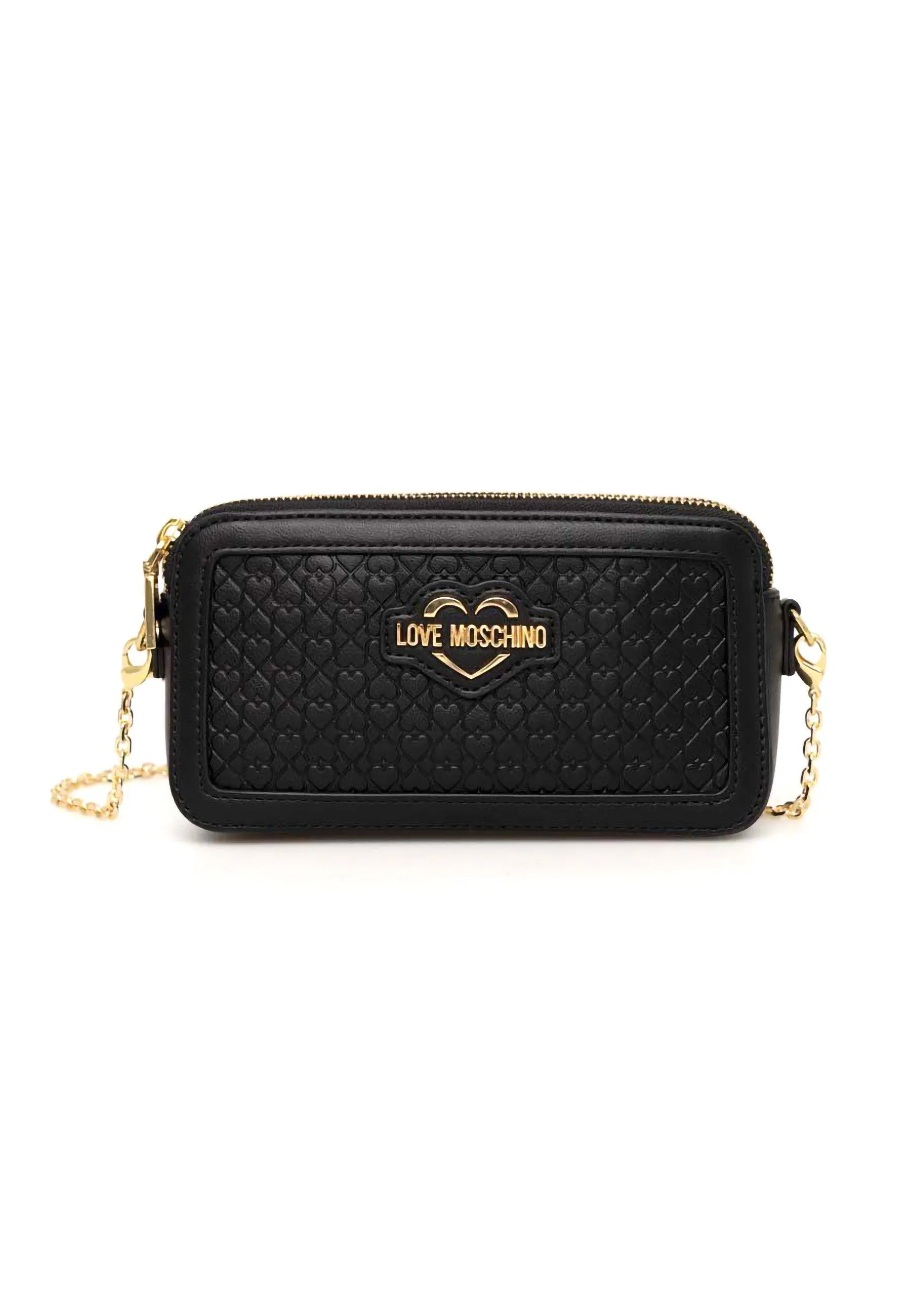 LOVE MOSCHINO Portafoglio con Tracolla Nero JC5692PP0FKF0000