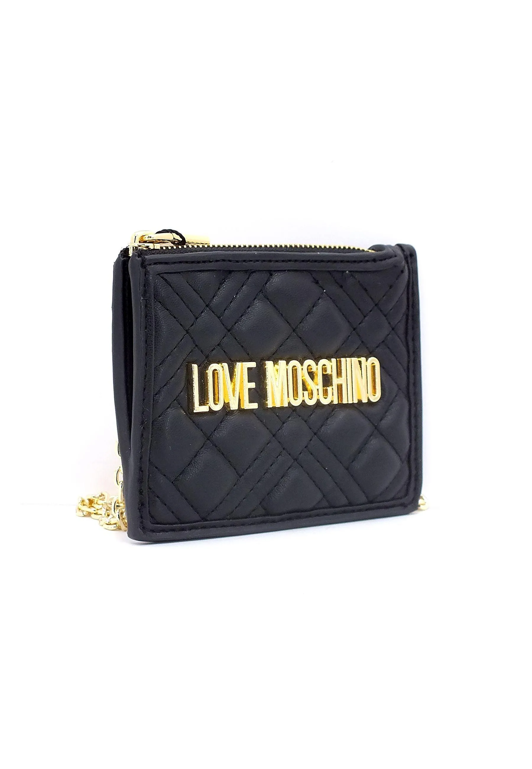 LOVE MOSCHINO Portafoglio Tracolla Donna Nero JC5684PP0FLA0000