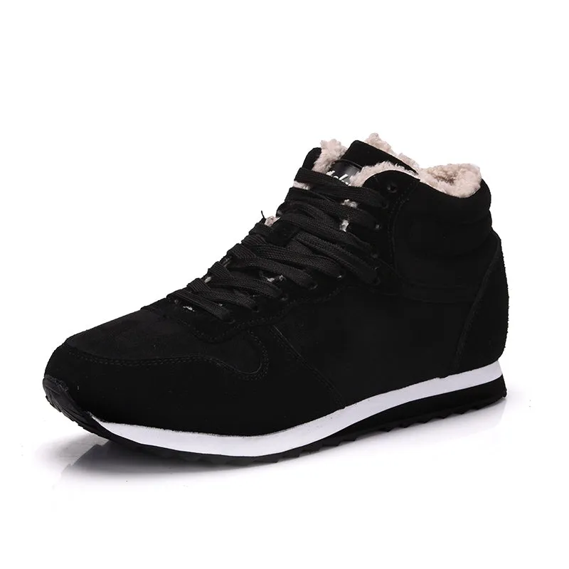 Unisex Warm Plush Sneaker Shoes for Running