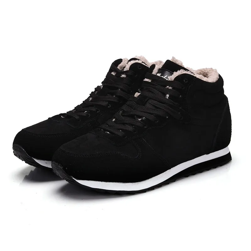 Unisex Warm Plush Sneaker Shoes for Running