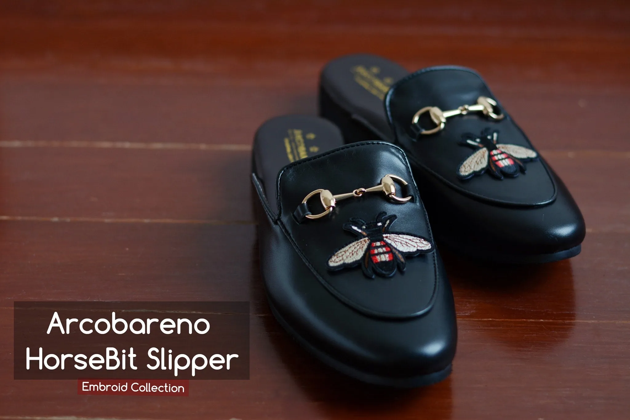 701 Slipper Horsebit Embroid