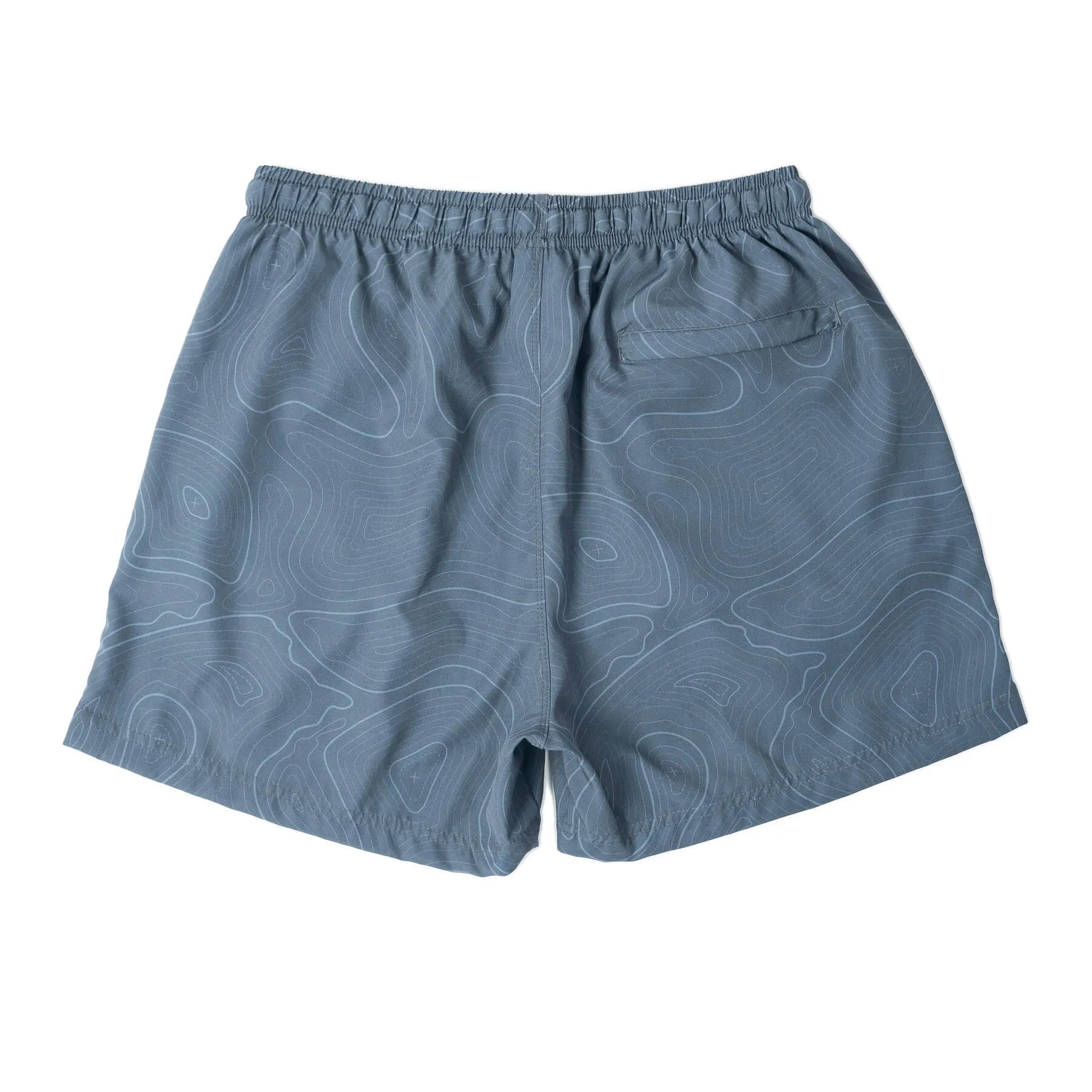 (New) Topo Camo Shorts - Blue