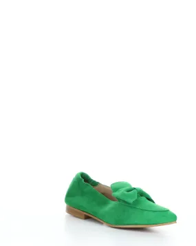 NICOLE Green Elasticated Shoes