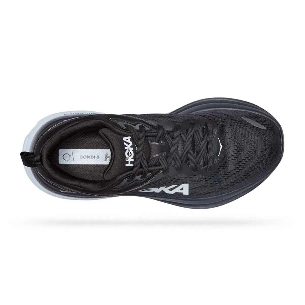 Hoka Men's Bondi 8 Black/White