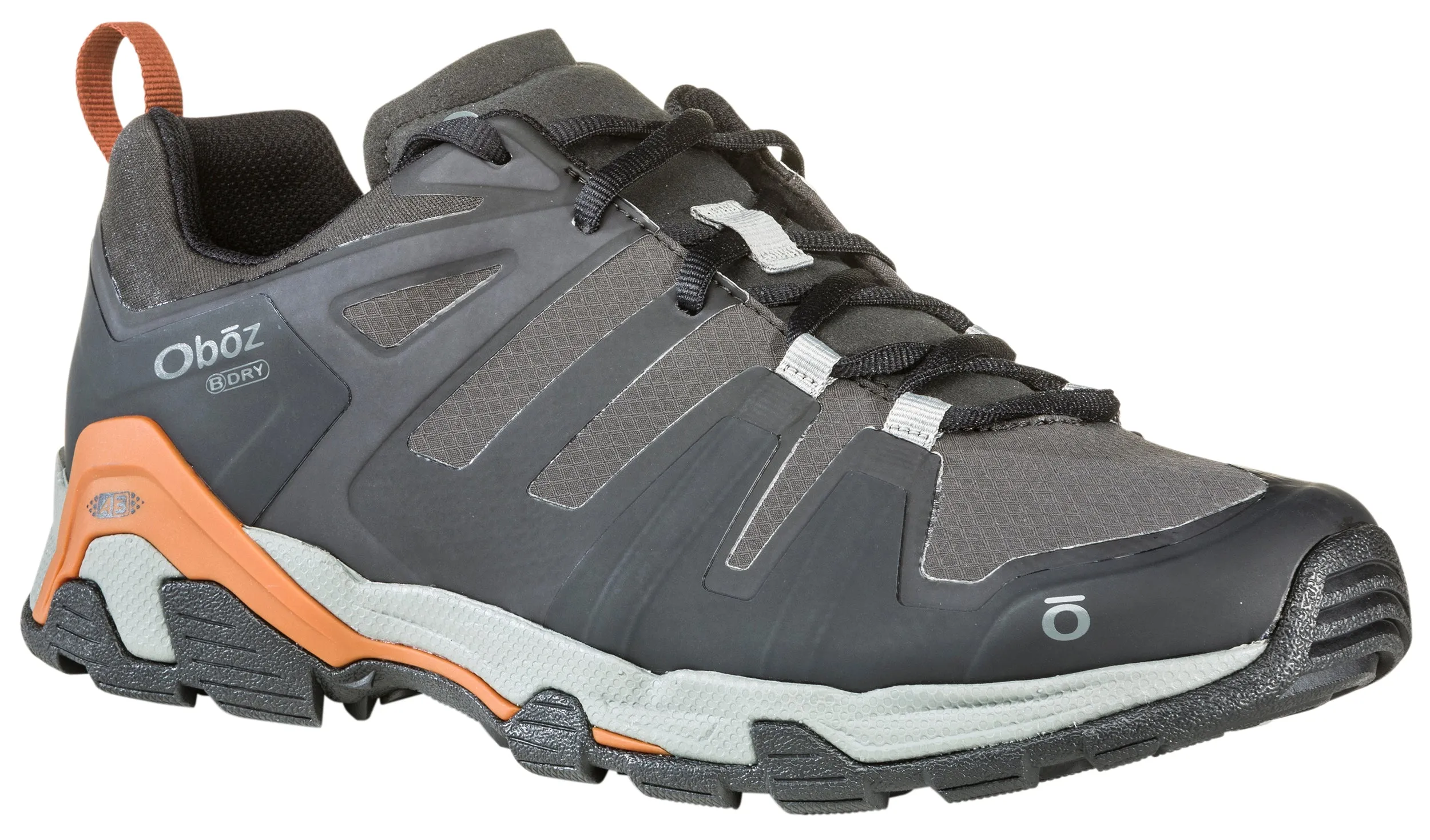 'Oboz' Men's Arete Low BDry WP Hiker - Black / Copper