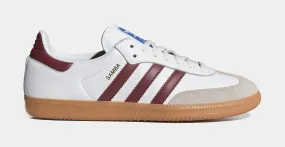 Samba OG Mens Lifestyle Shoes (White/Burgundy/Gum)