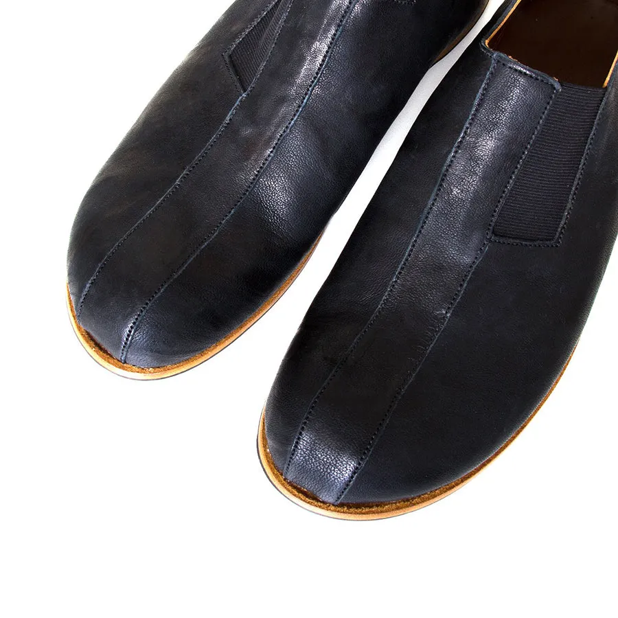 Strong Men's Leather Slip-On Shoe