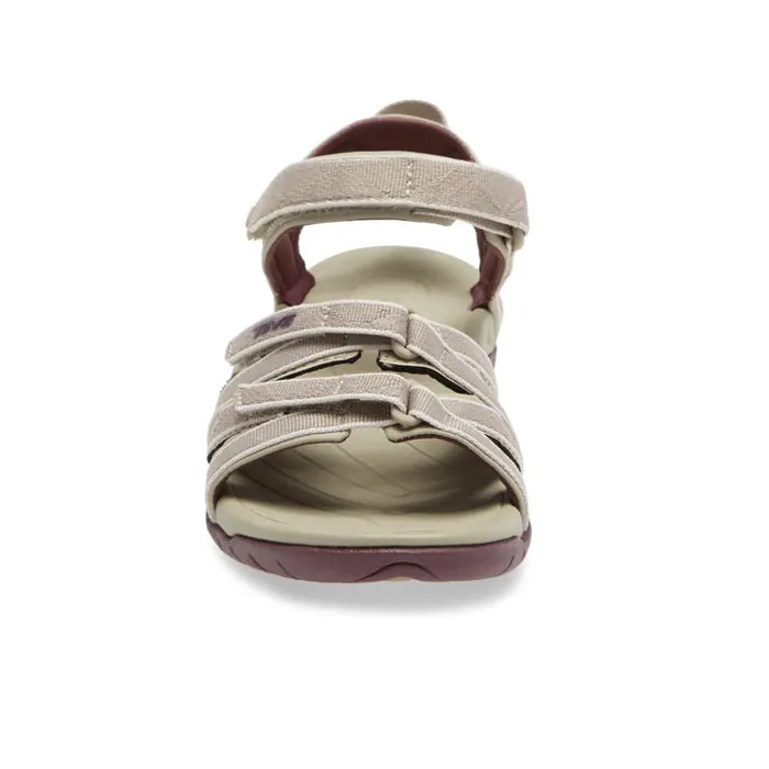 Teva Women's Tirra Valley Plaza Taupe/Vineyard Wine