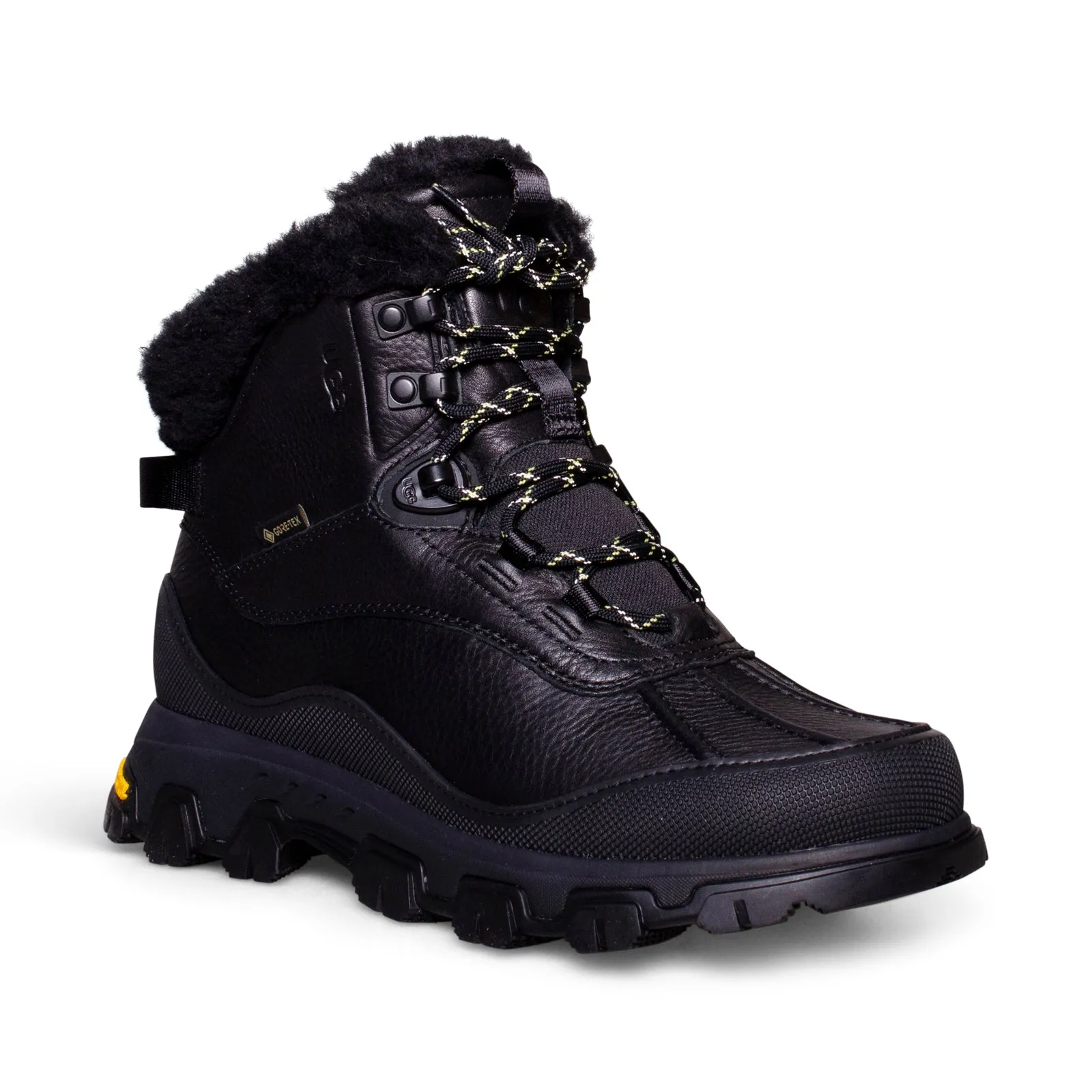 UGG Adirondack Meridian Hiker Black Boots - Women's