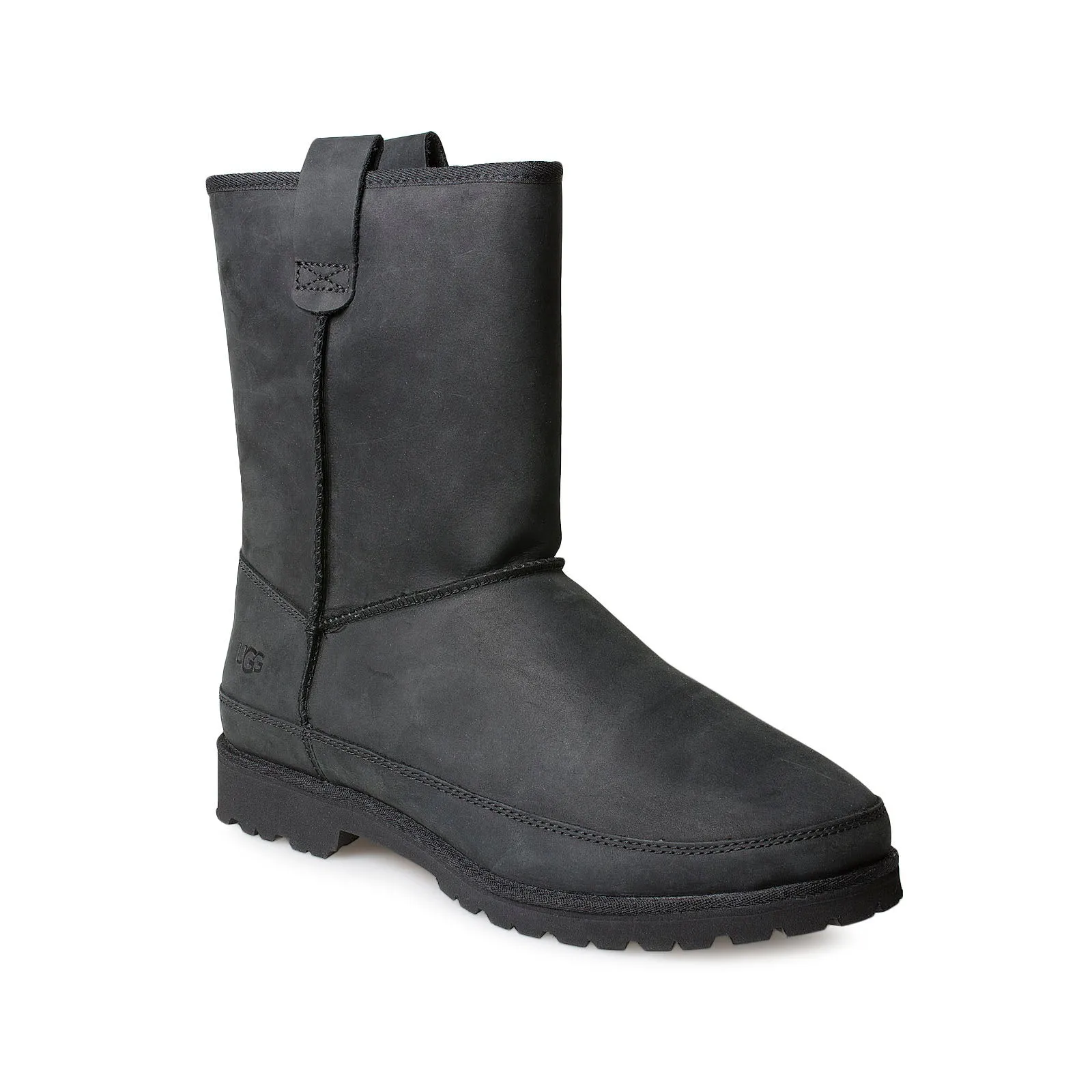 Mens UGG Courtland Weather Black Boots - Stylish and Durable Footwear for All Seasons