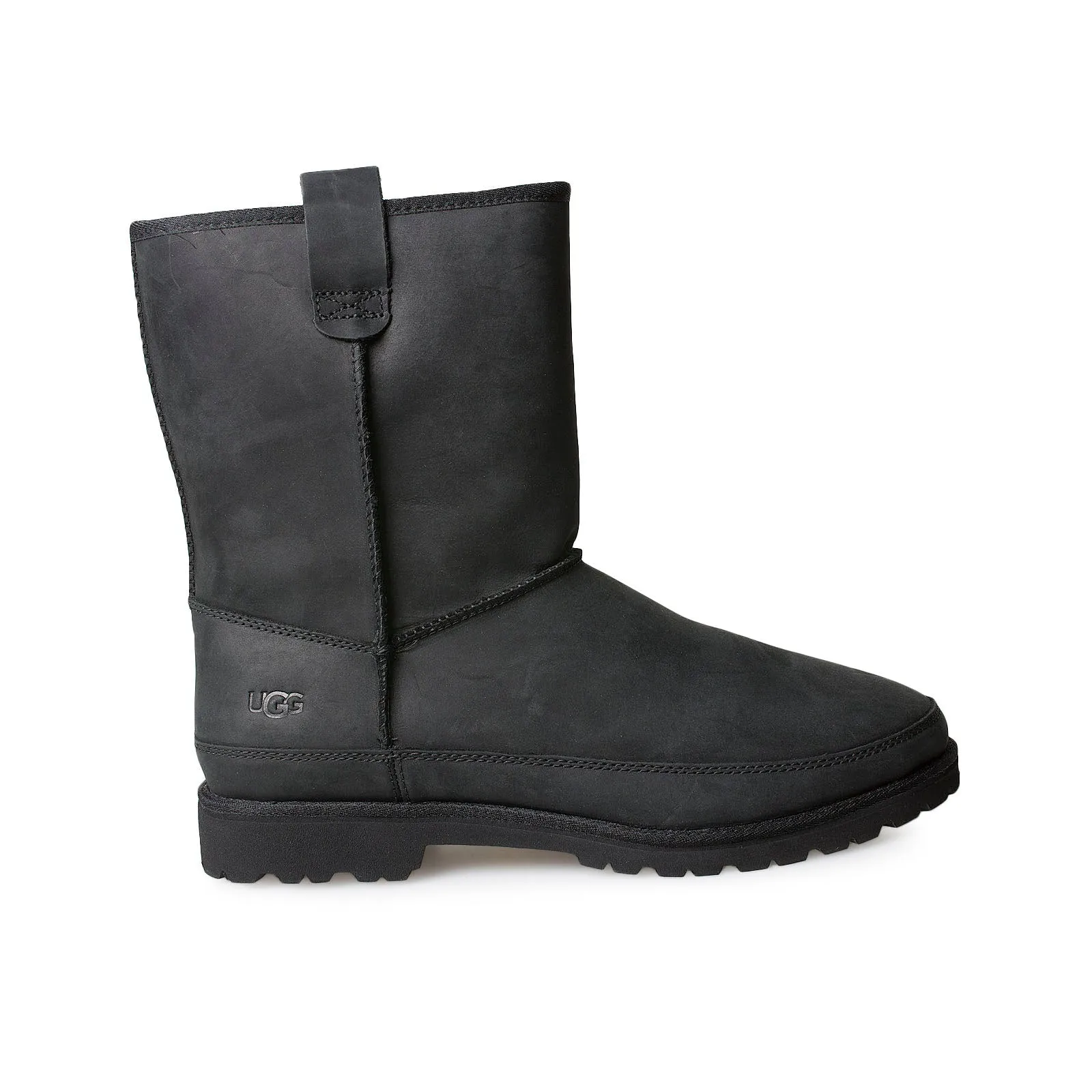 Mens UGG Courtland Weather Black Boots - Stylish and Durable Footwear for All Seasons